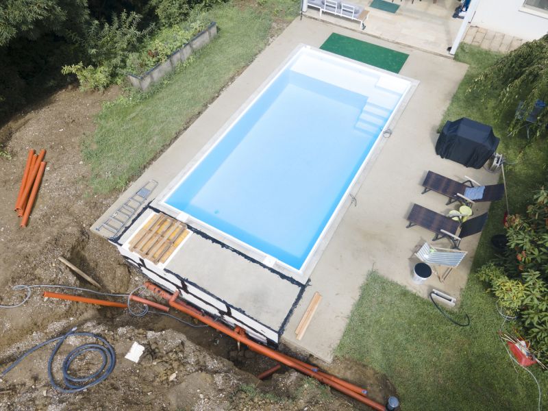 Pool Prep Yard Leveling Service